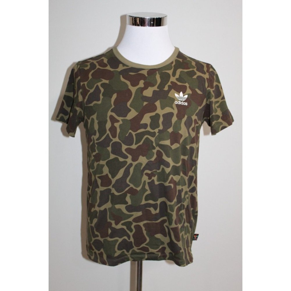 Adidas Original PHARRELL WILLIAMS HU HIKING CAMO Tee T Shirt Moon Mens Size S